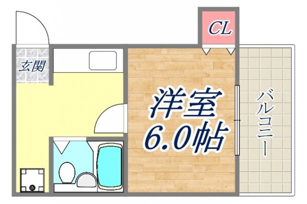 パル平野の物件間取画像